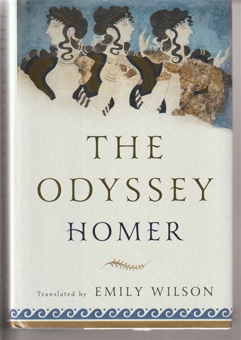 An engrossing tale told in a compelling new voice that allows contemporary readers to luxuriate in Homer's descriptions and similes and to thrill at the tension and excitement of its hero's adventures, Wilson recaptures what is "epic" about this wellspring of world literature. ISBN-10. 0393356256. ISBN-13. 978-0393356250.
